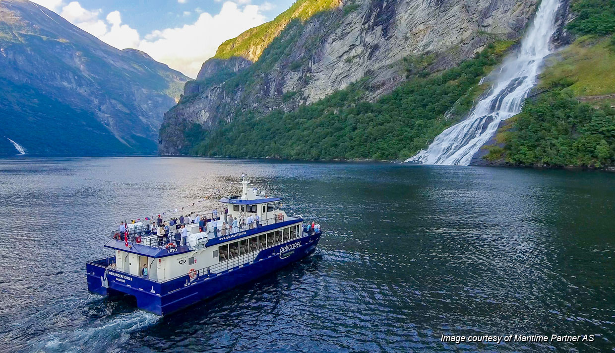 exclusive fjord sightseeing cruises on UNESCO Geirangerfjord, stunning