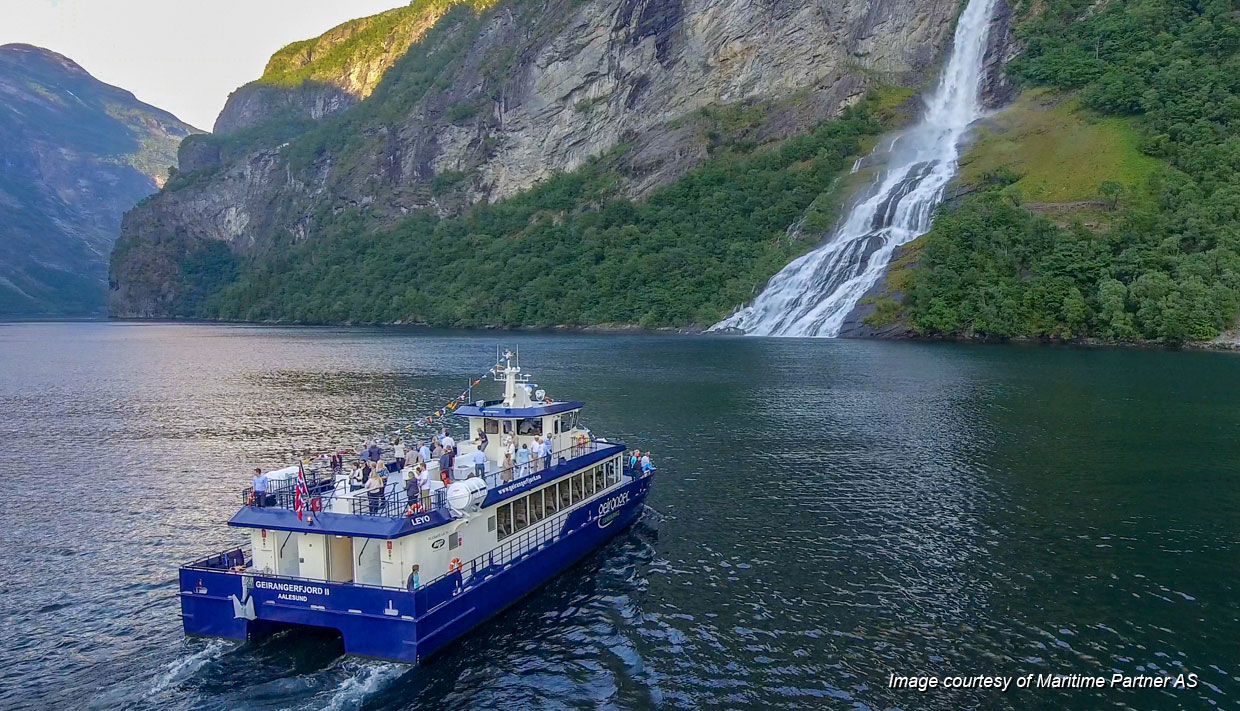 Barco de Alesund a Geiranger