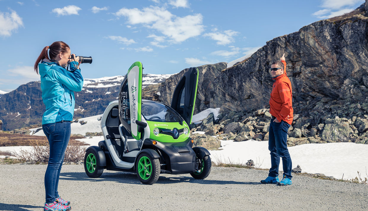 Geiranger Skywalk Dalsnibba Electric Car Tour