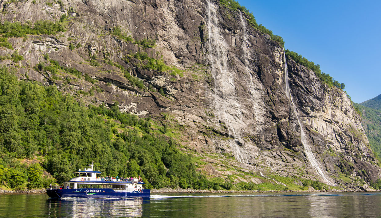 geirangerfjord norway cruise port