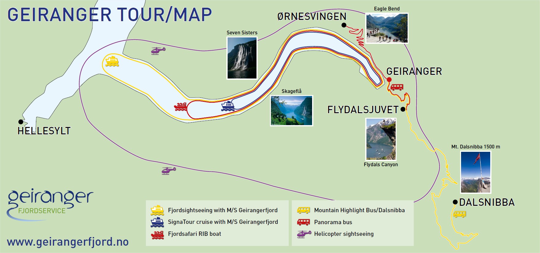 Puertos de Hellesylt-Geiranger: Excursiones por libre - Forum Cruise the Baltic and Fjords